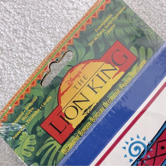 Vintage Disney The Lion King Wallpaper Border X2 - Picture 8 of 11